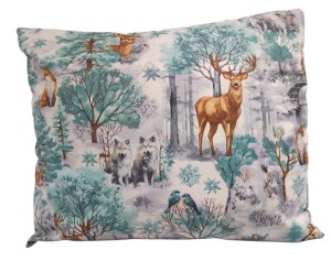 Poszewka na poduszkę 50x60 cm bawełniana  Zimowa kraina