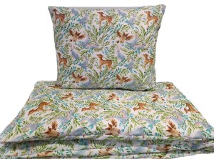 Pościel dla Dzieci Komplet Sarenki 100x160 lub 140x180 Poszewki