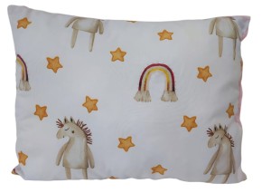 Poduszka dla dzieci  Minky Bawełna  Miękka, Ozdobna, do Spania, dla Dzieci 