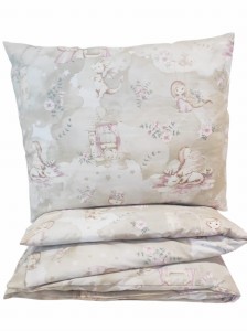 Pościel młodzieżowa na łóżko 140x200 lub 160x200 Pastelowa księżniczka