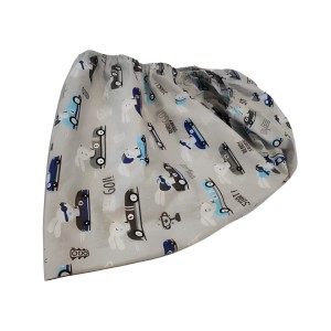 Prześcieradło z gumką na łóżko 90x200 Królik rajdowy wyścigowy