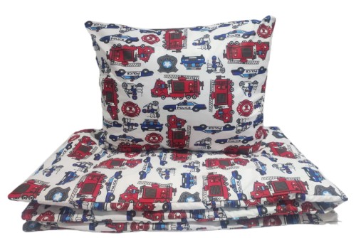 pościel dla dzieci STRAŻ POŻARNA  100X160 LUB 140X180