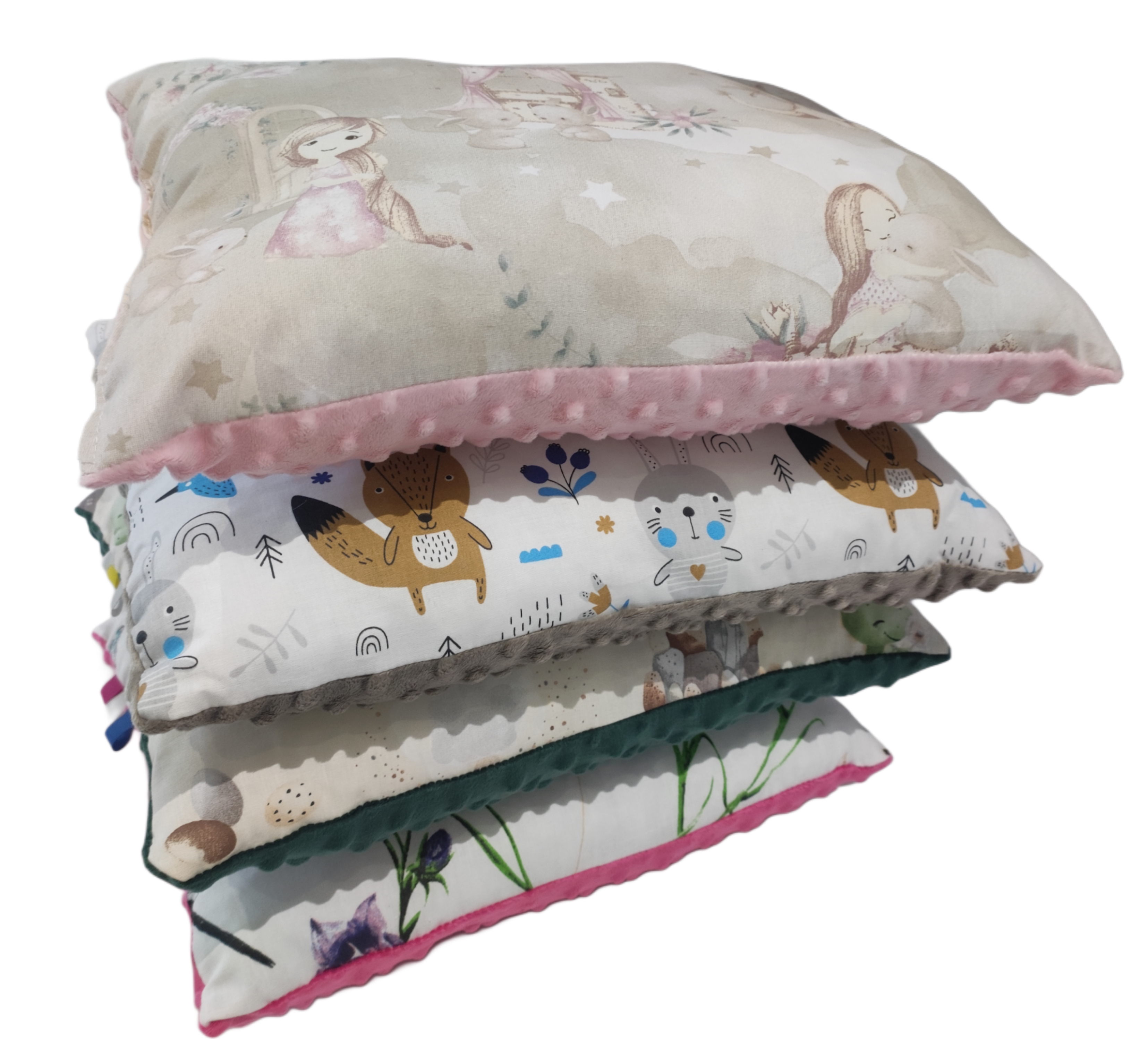 Poduszka dla Dzieci do spania, na prezent jaką wybrać? Poduszka Minky Bawełna