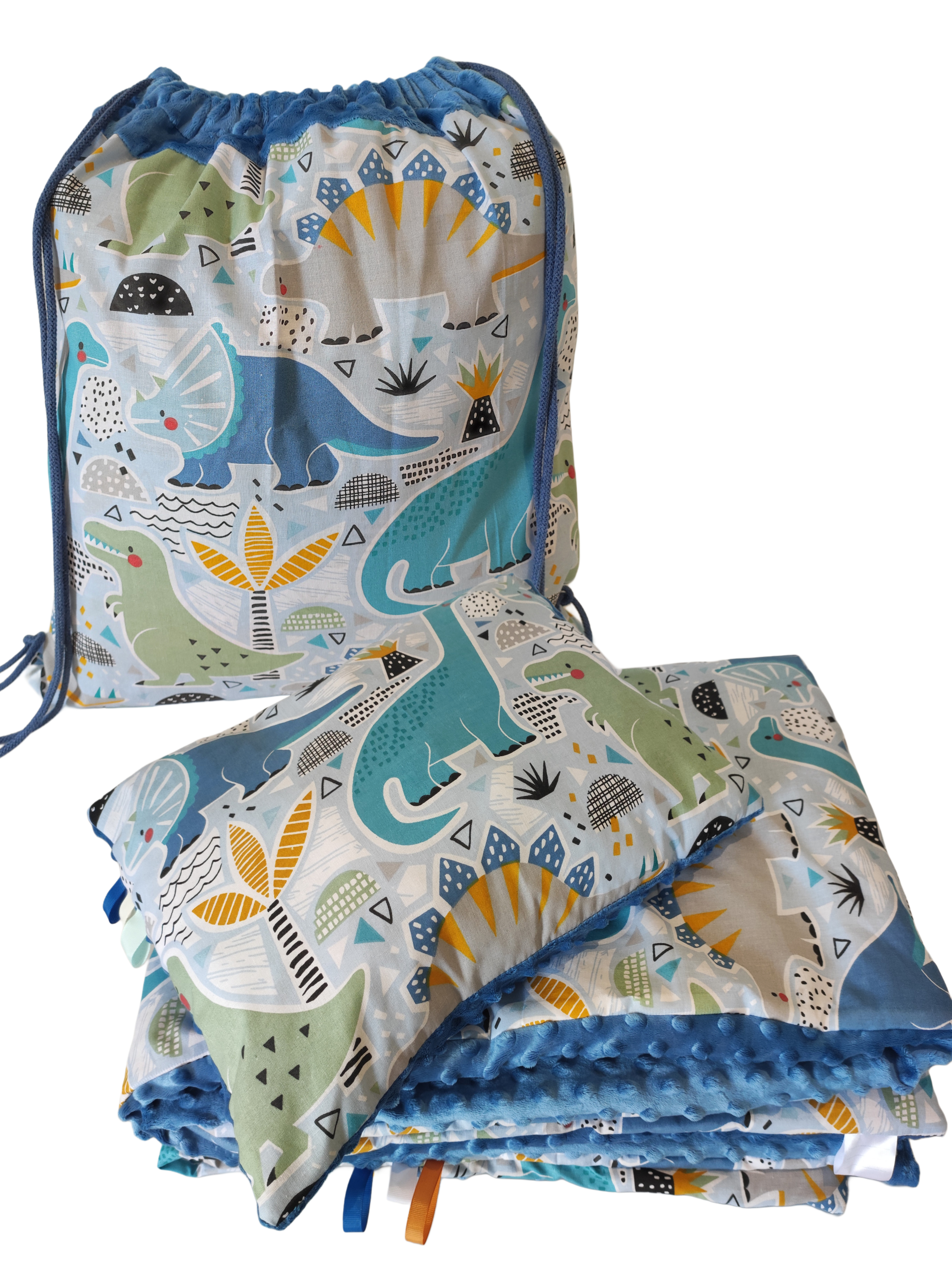 Pościel do przedszkola kocyk i poduszka na leżaczek